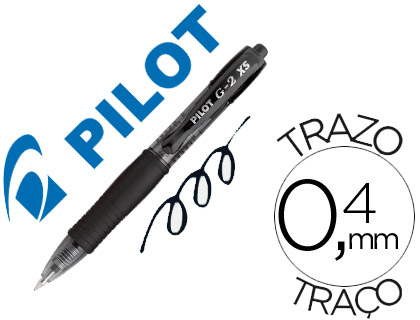 Bolígrafo Pilot G-2 Pixie tinta gel negra